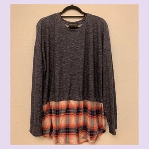 Forever 21 Plus Long-Sleeve Top